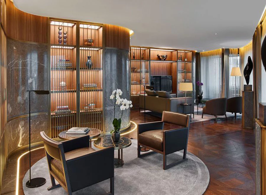 Teska St Regis İstanbul Otel Duvar ve Zemin Kaplama Projesi