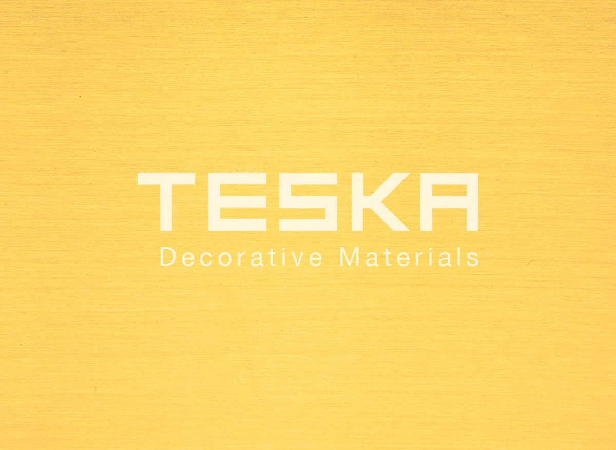 Teska Dekoratif Paslanmaz Çelik Levha