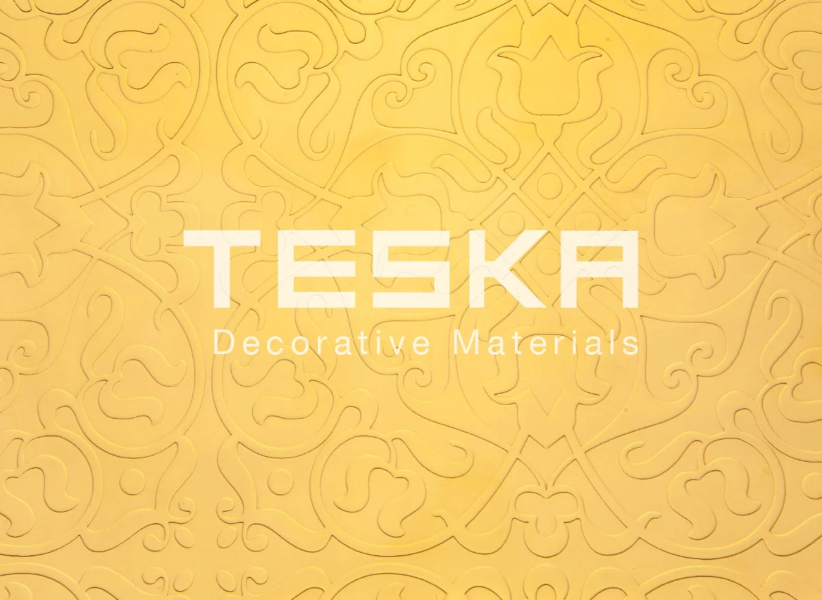Teska Dekoratif Paslanmaz Çelik Levha