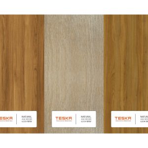 TESKA Natural Ash Wood HPL Kompakt Laminat Mobilya Kaplama
