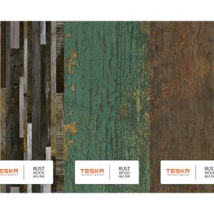 TESKA Rust Wood HPL Kompakt Laminat Mobilya Kaplama